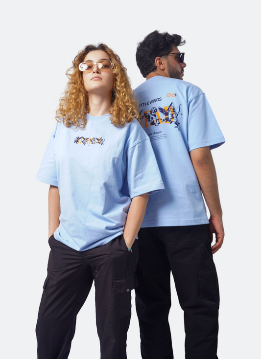 SPRDAD oversize t-shirt - BLEU