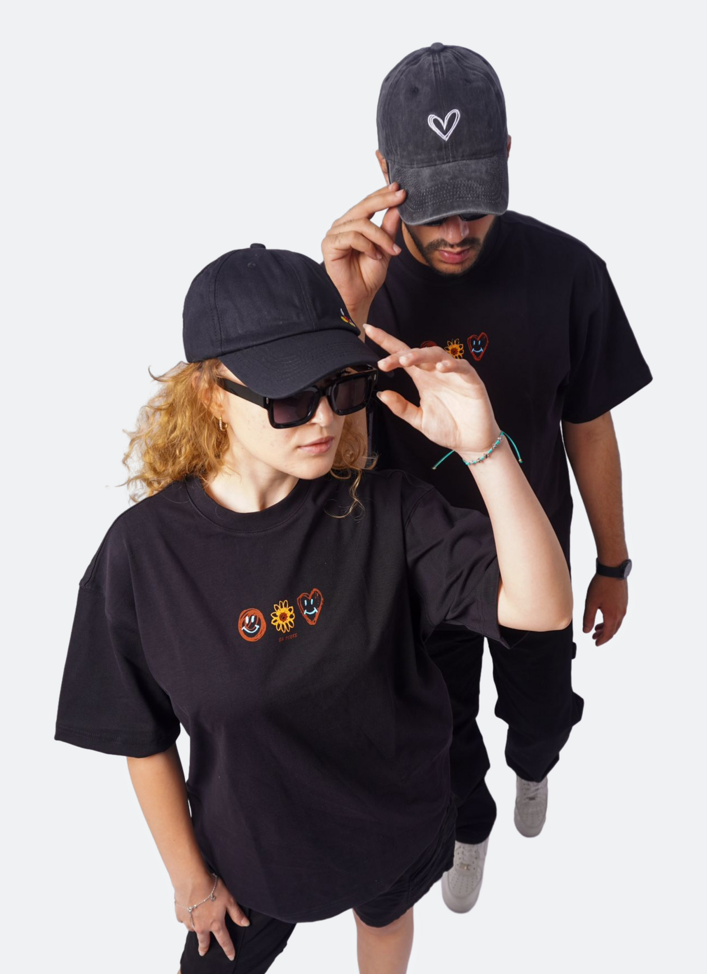 CH STORE oversize t-shirt - BLACK