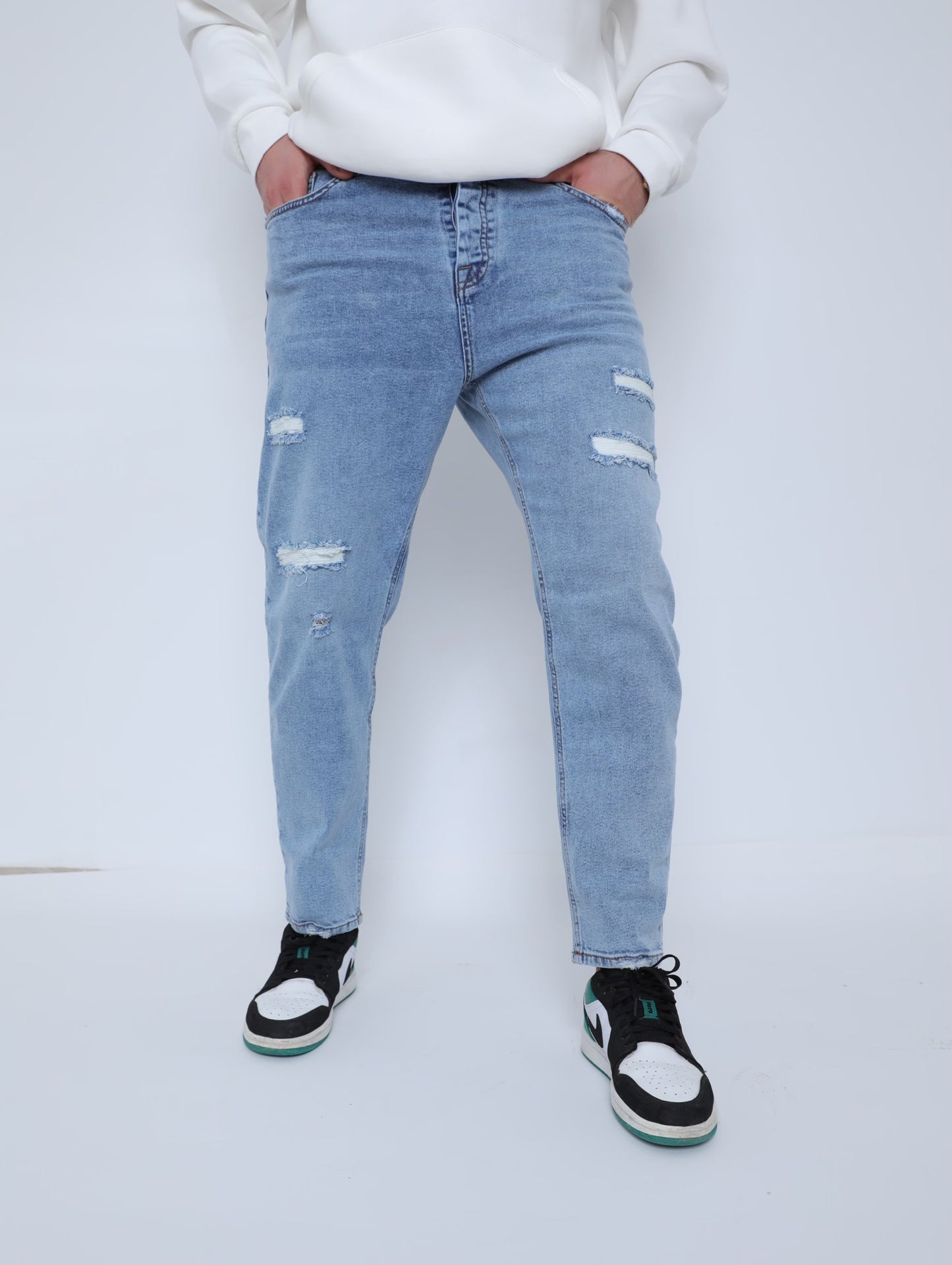 BLEU BOYFRIEND JEANS