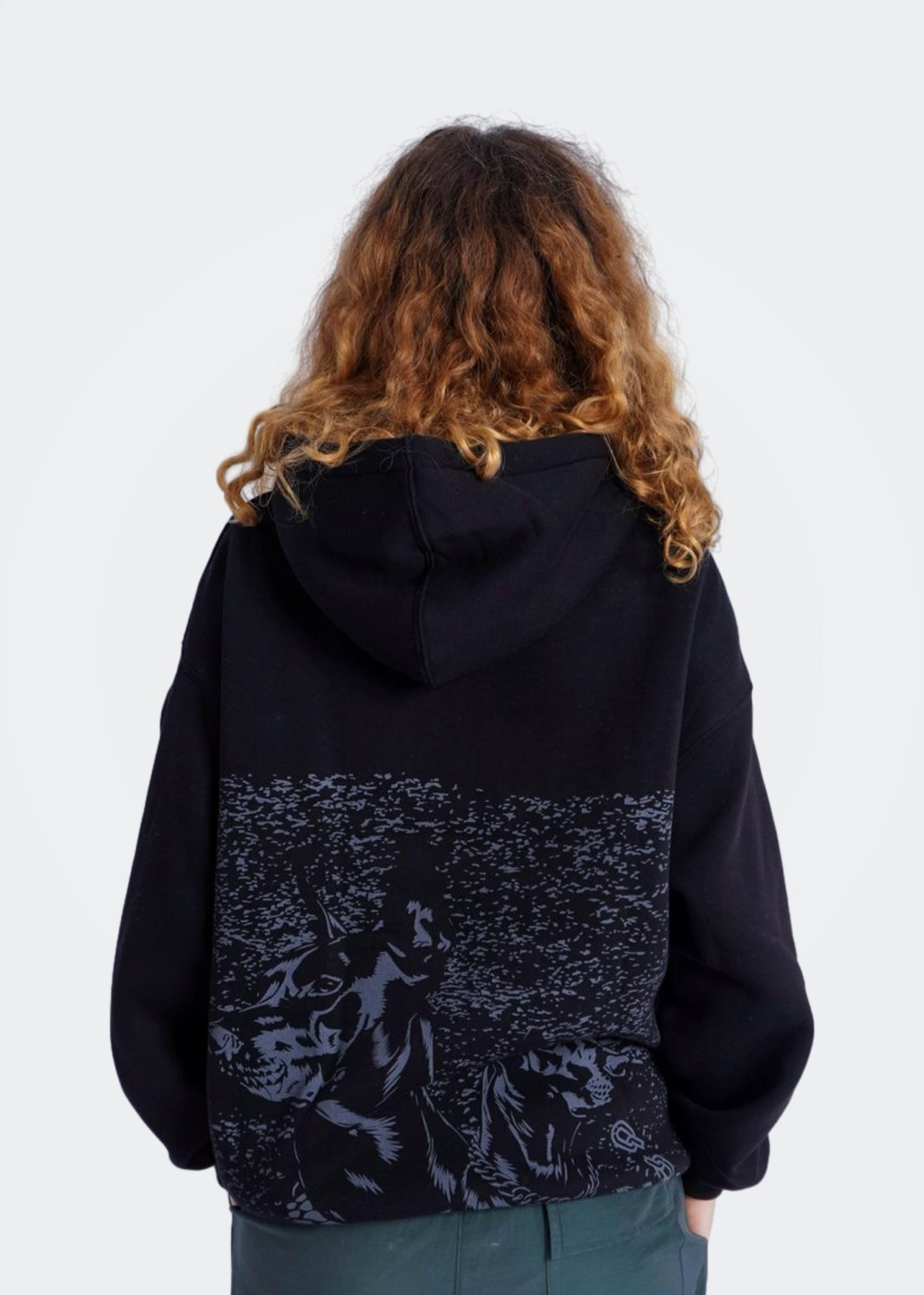 BLACK HOODIE ' BREAK RULES '